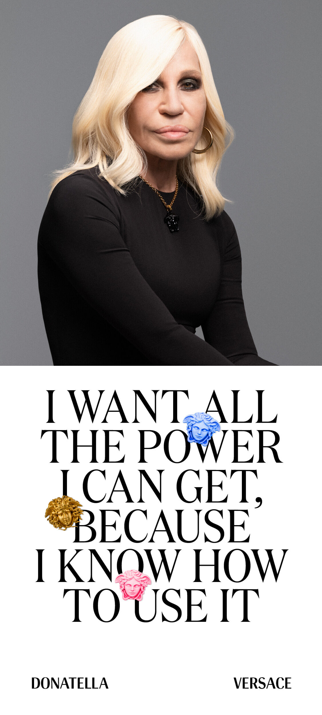 Versace Power talks